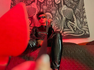 girl latex fetish sex EvannsAbby